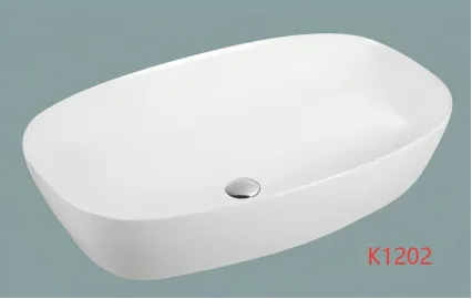 Раковина накладная овальная K1202