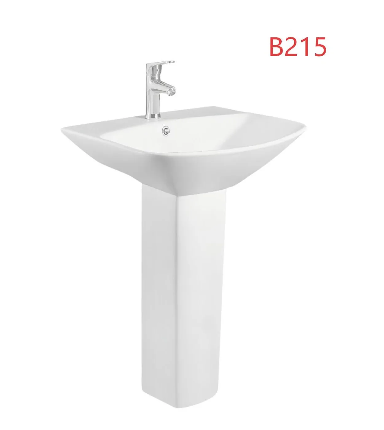 Раковина с пьедесталом B215
