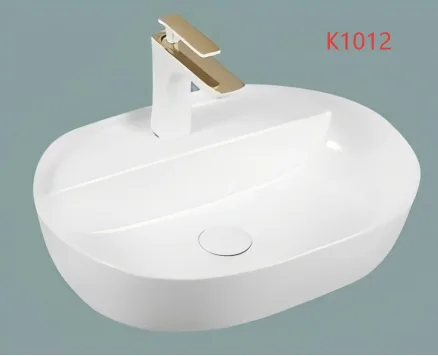 Раковина накладная овальная K1012
